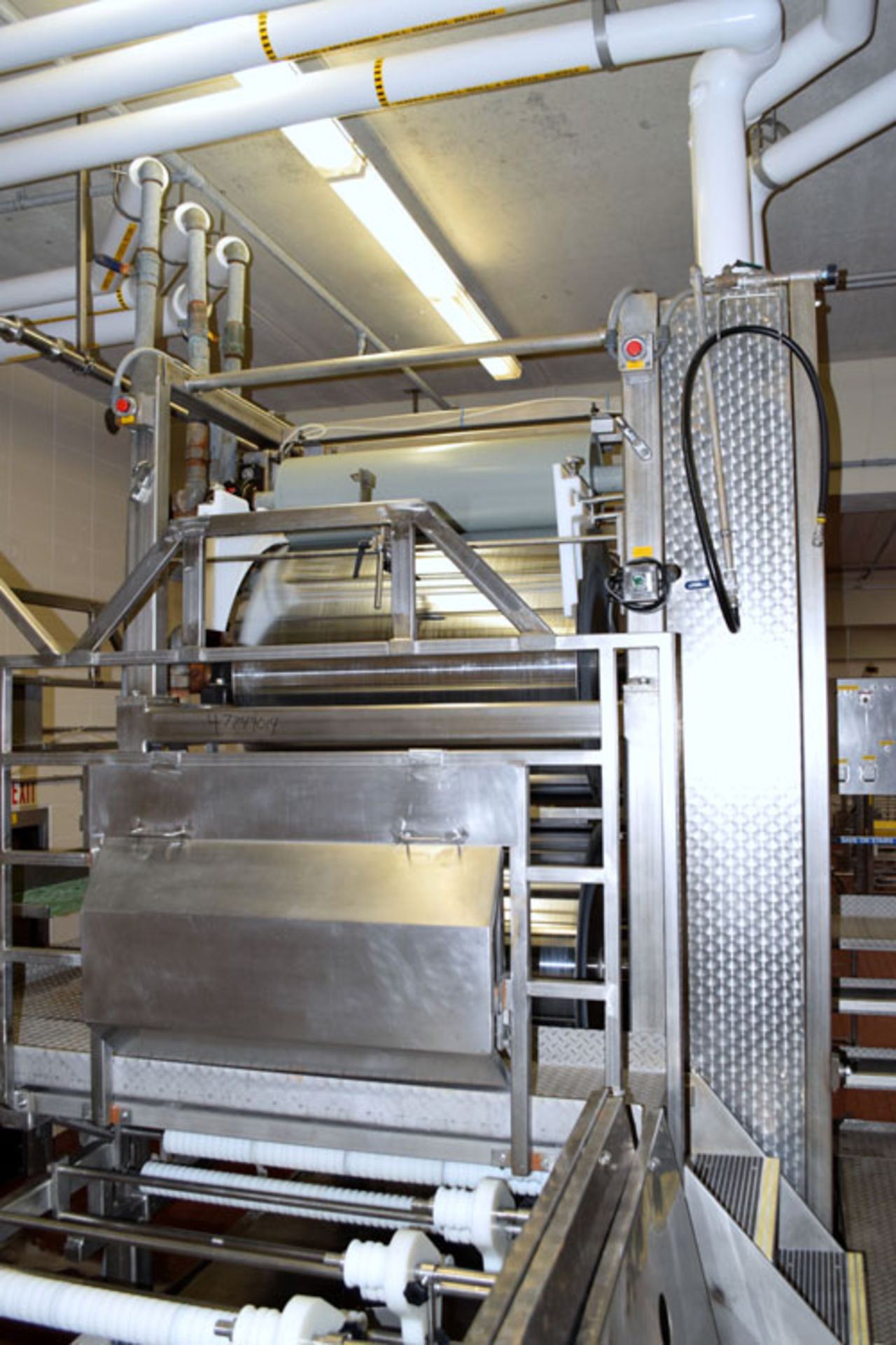 Natec chill roll stand (3 chrome plated cored rolls and 2 cored press rolls), Natec cold knife - Image 6 of 59