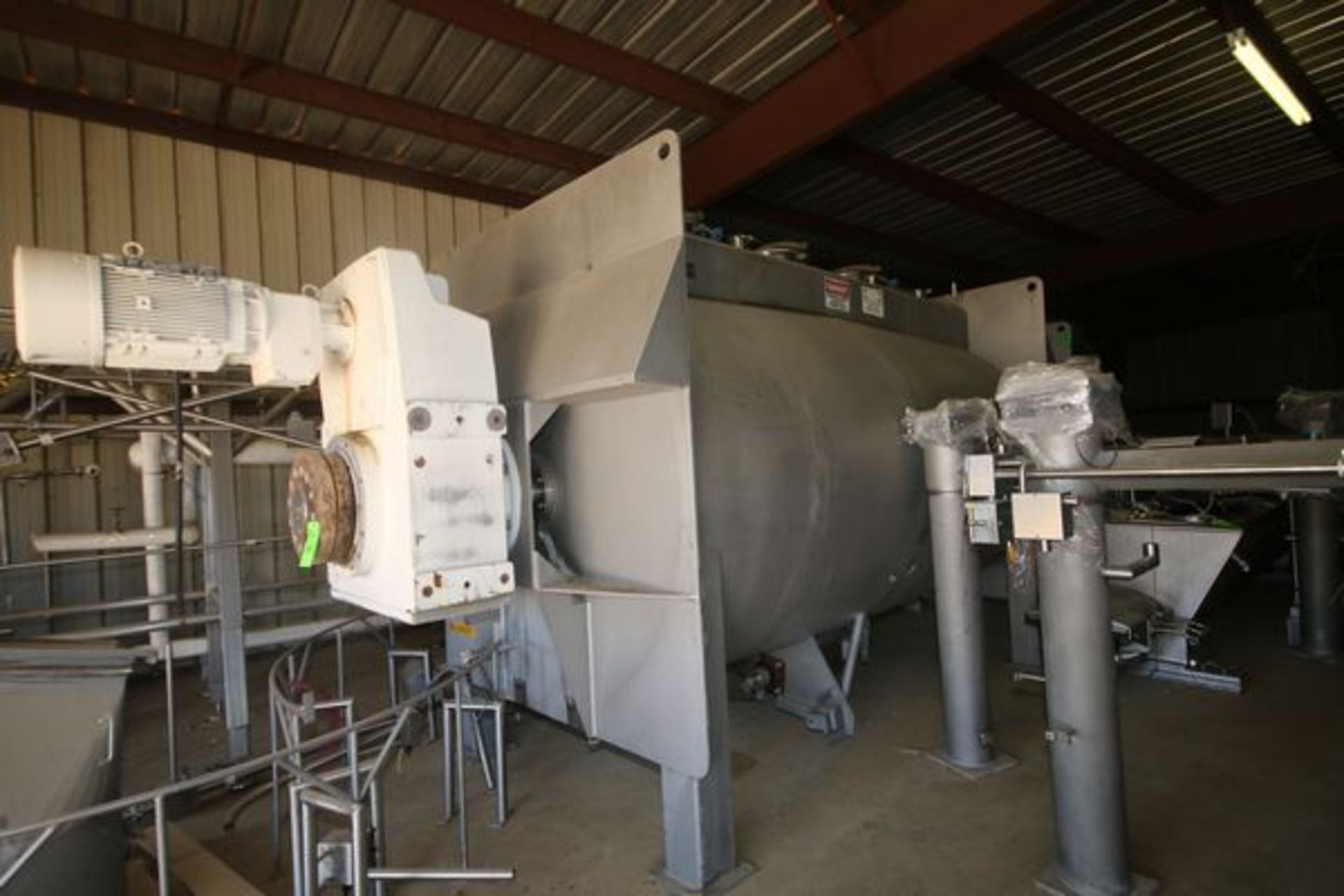 American Process Systems Blender, M/N SCPB300, S/N 5612, with S/S Legs and Load Cell System (Blender