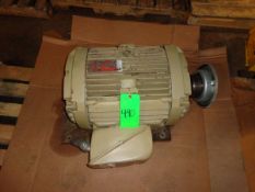 GE 40 hp Motor, Frame 324T, 1780 RPM, 460 V, 3 Phase (LOCATED IN IOWA, RIGGING INCLUDED WITH SALE