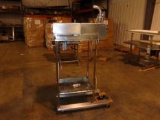 All Fill Stainless Steel Gallon Single Piston Filler, 4" dia. piston with a foot pedal (LOCATED IN