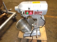 (2009) 20 Liter (Approximately 5 Gallon) M20-A Dough Mixer, Stainless Steel Bowl, Volume 20 Liter,