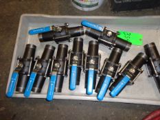 One Lot of 10 Unused 2" High Temperature Marwin ball valves, M/N MV87-42, 2", body WCB, stem 316