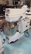 ESMach Spiral Mixer Model ISE60F (LOCATED IN IOWA, FOB INCLUDED WITH SALE PRICE, ADDITIONAL