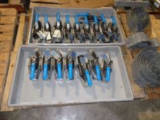 Lot of 17 unused High Temperature Ball Valves with Weld Type End (LOCATED IN IOWA, FOB INCLUDED WITH