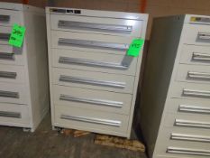 Stanley Vidmar 6-Drawer Tool Cabinet - (LOCATED IN IOWA, FOB INCLUDED WITH SALE PRICE, ADDITIONAL