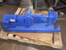 Sani Tr-Rotor Stainless Steel Positive Displacement pump with relievf valve. Eberhardt-Denver Gear