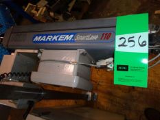 Markem Smart laser, model FS100, with Fumex vacuum -- Blue conveyor not included (LOCATED IN IOWA,