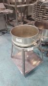 40 Quart Hobart Mix Bowl (only) on Stand and Casters (LOCATED IN IOWA, FOB INCLUDED WITH SALE PRICE,