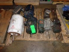 Lot of (8) Electric Motors (LOCATED IN IOWA, FOB INCLUDED WITH SALE PRICE, ADDITIONAL CHARGES FOR