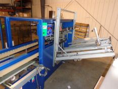 Durable Packing Corp. Model TGA-200IL Carton Erector System w/bottom taper, adjustable width,