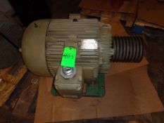 GE 60 hp Motor, Frame 364T, 1780 RPM, 460 V, 3 Phase (LOCATED IN IOWA, RIGGING INCLUDED WITH SALE