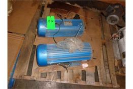 Lot of (2) Marathon 3HP DC Electric Motors (LOCATED IN IOWA, FOB INCLUDED WITH SALE PRICE,