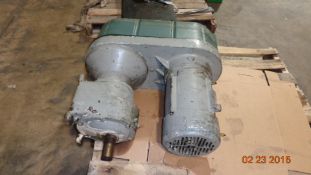 Mixer Drive unit ith Reliance Electric Motor and Gear Box (LOCATED IN IOWA, FOB INCLUDED WITH SALE