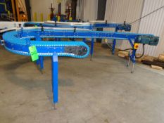 Spantech U Shape Conveyor with 4 ft diameter U -- with approx. 6 ft long one leg and 4 ft long the