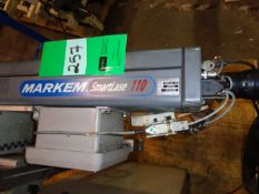 Markem Smart laser, model FS100, with Fumex vacuum -- (LOCATED IN IOWA, FOB INCLUDED WITH SALE