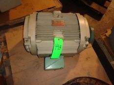 GE 50 hp Motor, Frame #324TS, 3555 RPM, 230/460 V, 3 Phase (LOCATED IN IOWA, RIGGING INCLUDED WITH