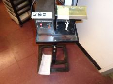 CE Label Dispenser SH-404 on Casters New in 2013 (LOCATED IN IOWA, RIGGING INCLUDED WITH SALE