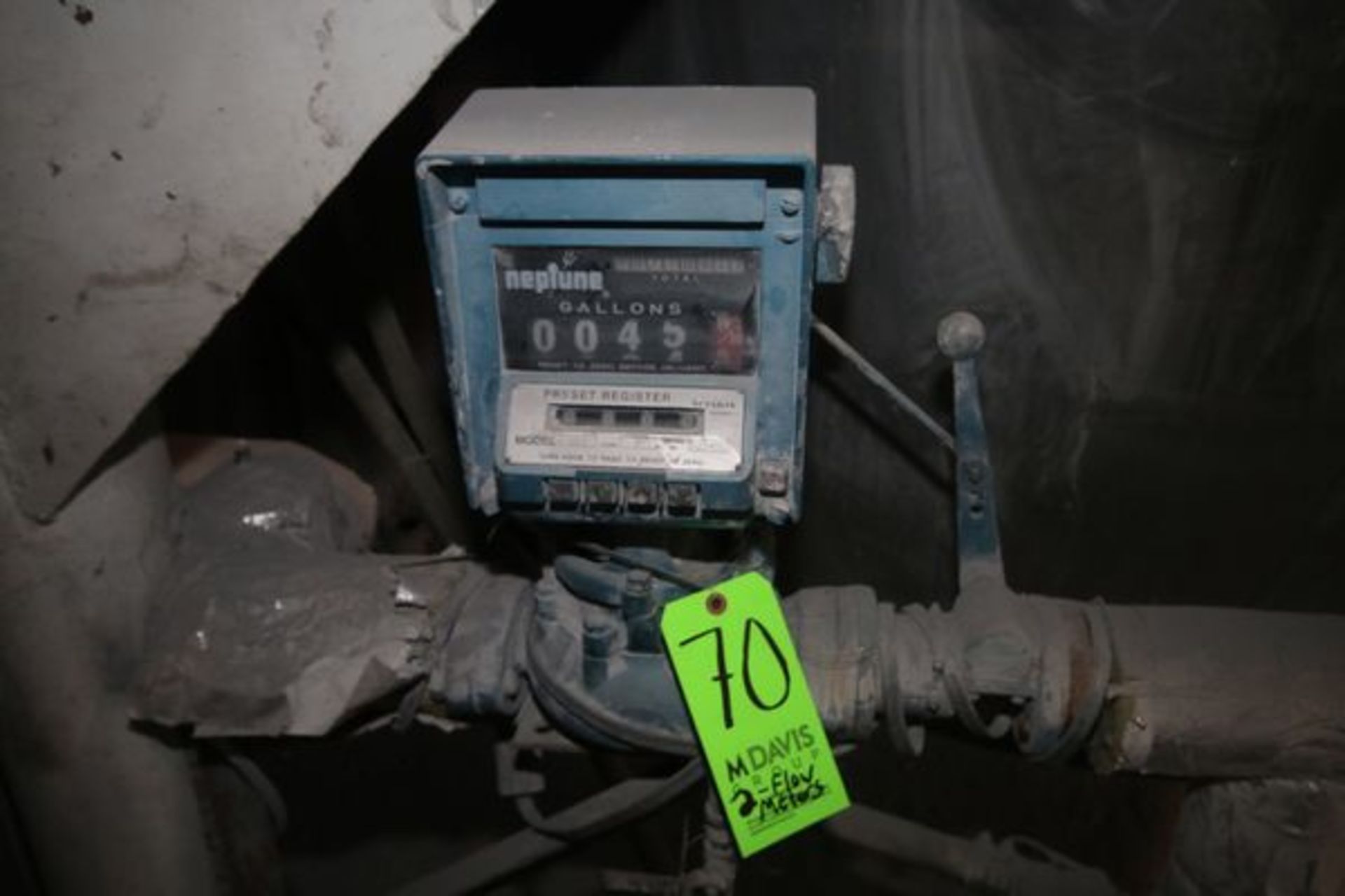 Flow Meters includes (1) Neptune Model 832, S/N 8234CC and (1) Siemens MAG 5000, S/N 253107T295 - Image 2 of 2