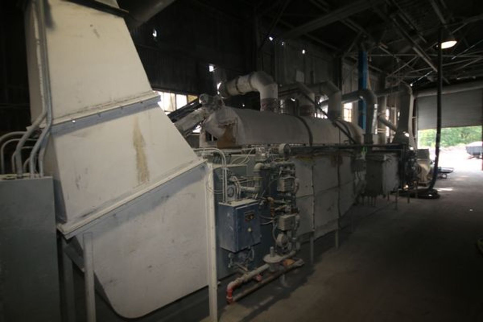 BULK BID: FLUID BED DRYING AND DUST COLLECTION, INCLUDES CARMEN ALL S/S FLUID BED DRYER, SLY