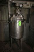 Desco Aprox. 60 Gal. Jacketed Mix Tank, M/N LMC1281, S/N 6449-2, Pressurized Lid, 40 PSI Design