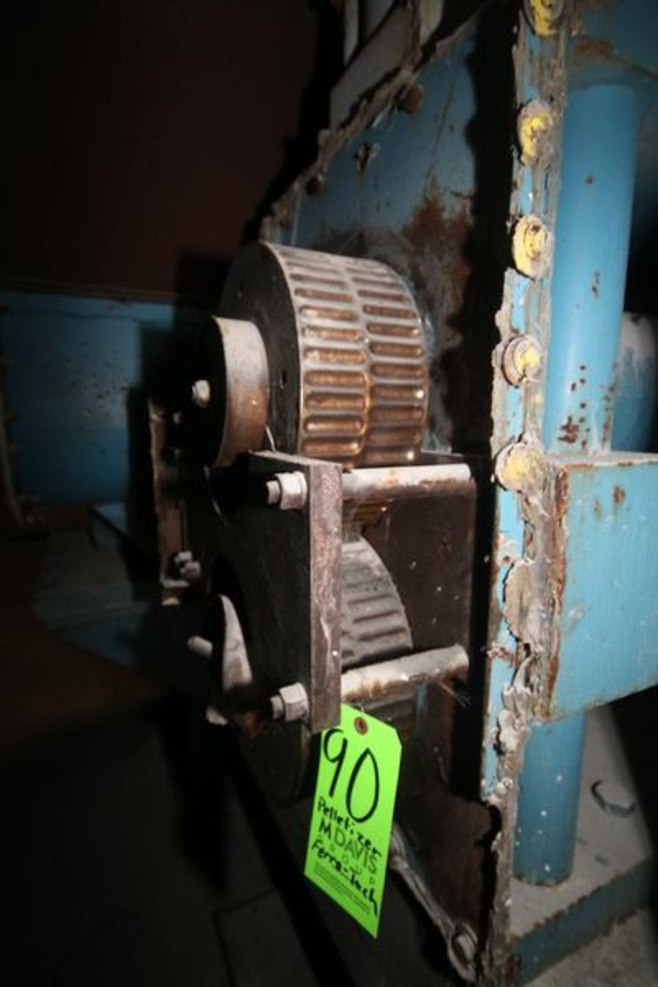 Ferro-Tech Pellitizer, Model WP-30-5-5, S/N 3613FE-2622 with Drives, Aprox. 1 ft. Diameter Pellet - Image 2 of 6