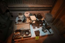 Pallet of Assorted Grinder Parts including Boyar Shultz High Speed Grinding Attachment, SN SGA-
