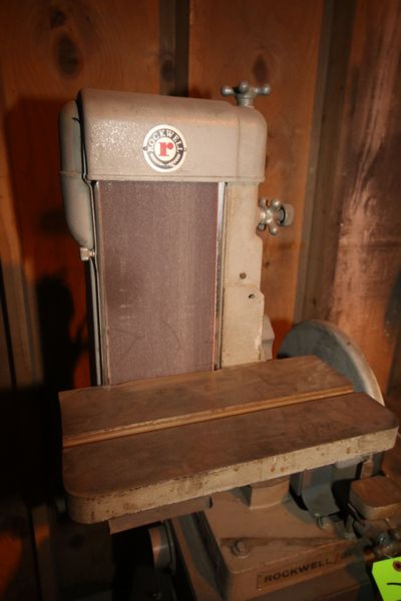Rockwell Band and Disc Sander, Series 31710, S/N GF9277, Working Area Aprox. 14-1/2" x 7-1/2" - Image 3 of 4