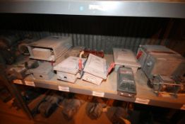 Assorted Safety Switches and Electrical Supplies by Siemen, Square D and GE