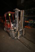 Kalmar AC Propane 5,550 lb. Forklift, Model P60BXH-PS, S/N 562269A with 3-Stage Mast, Side Shift,