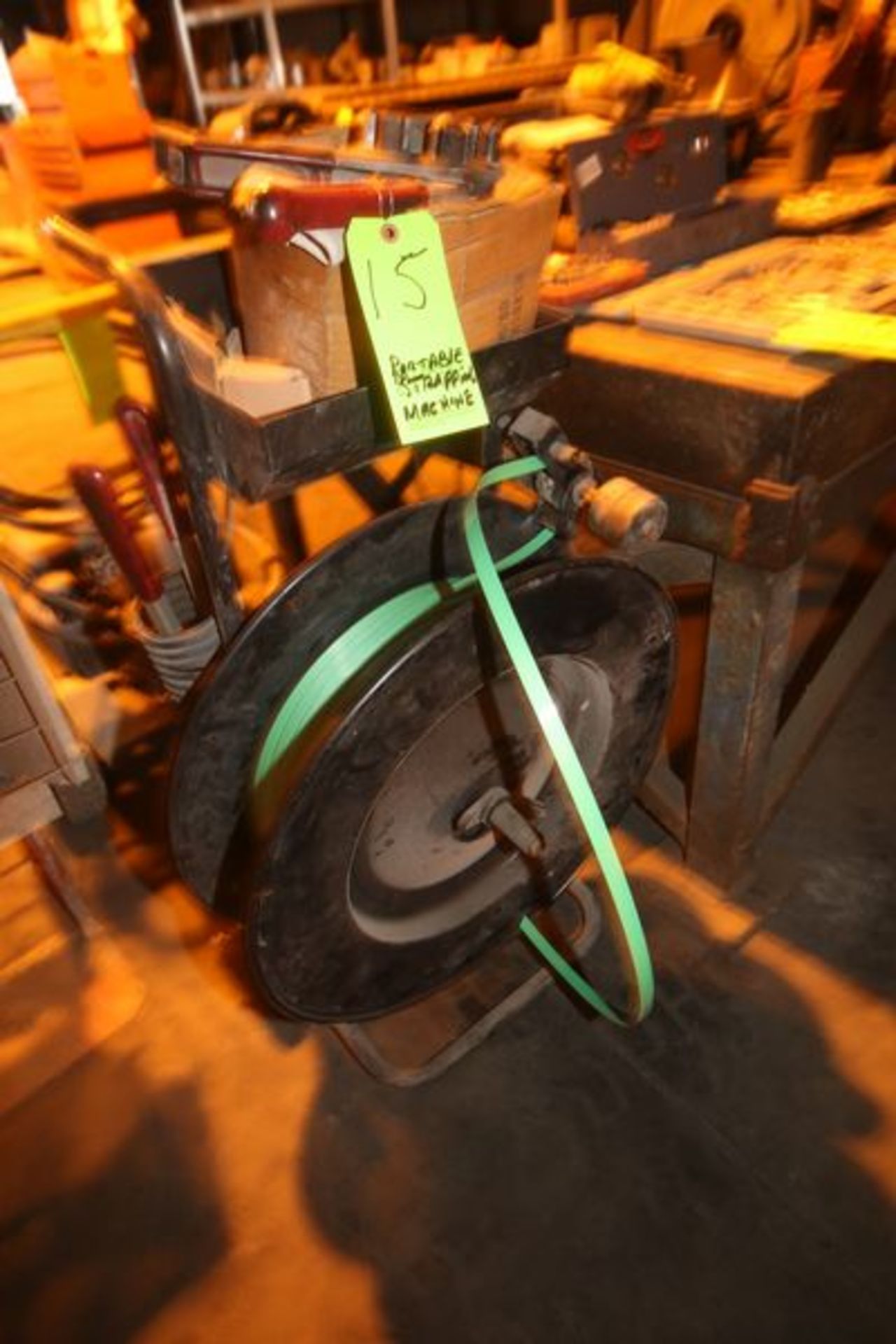 Portable Strapping Machine with Assorted Tooling