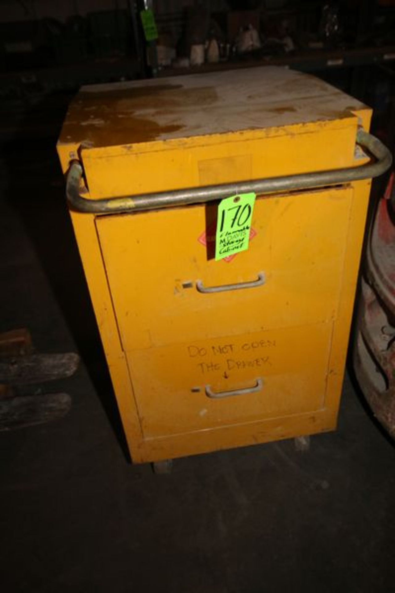 2-Drawers Mobile Flammable Liquid Container