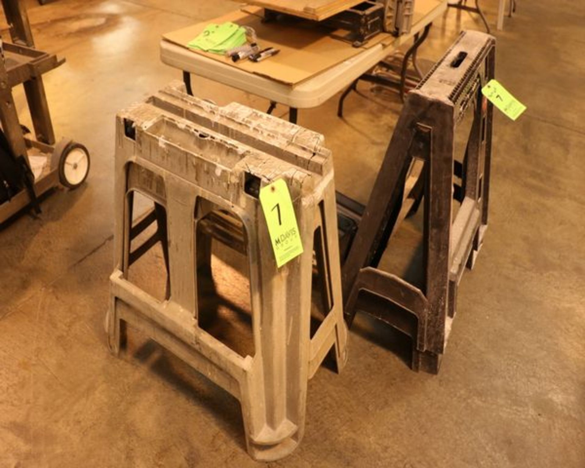 Assorted Saw Horses with Stands