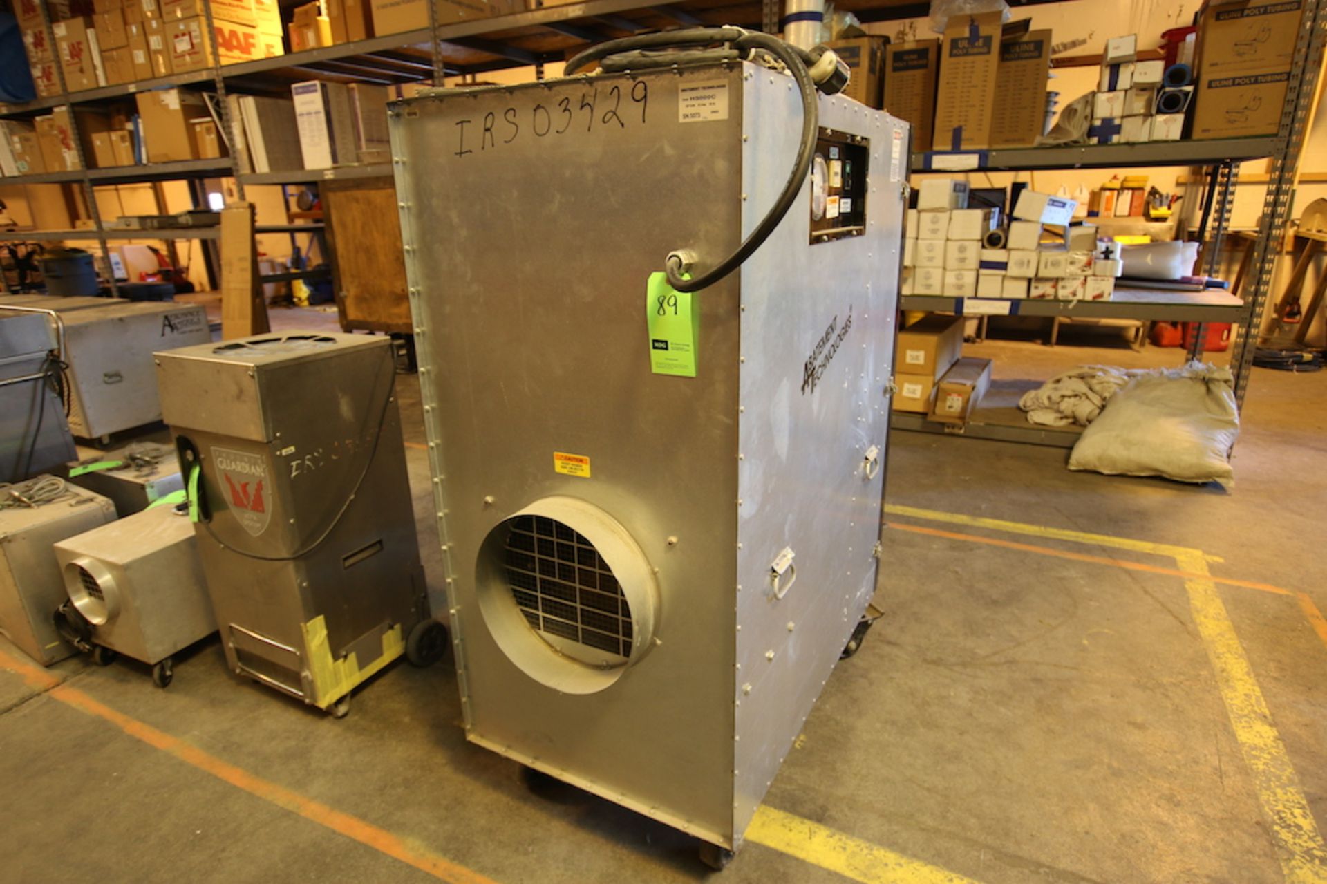 Abatement Technologies Dehumidifier, Model H5000C, S/N 5573, 220 V, 23 Amp, 60 Hz - Image 2 of 4