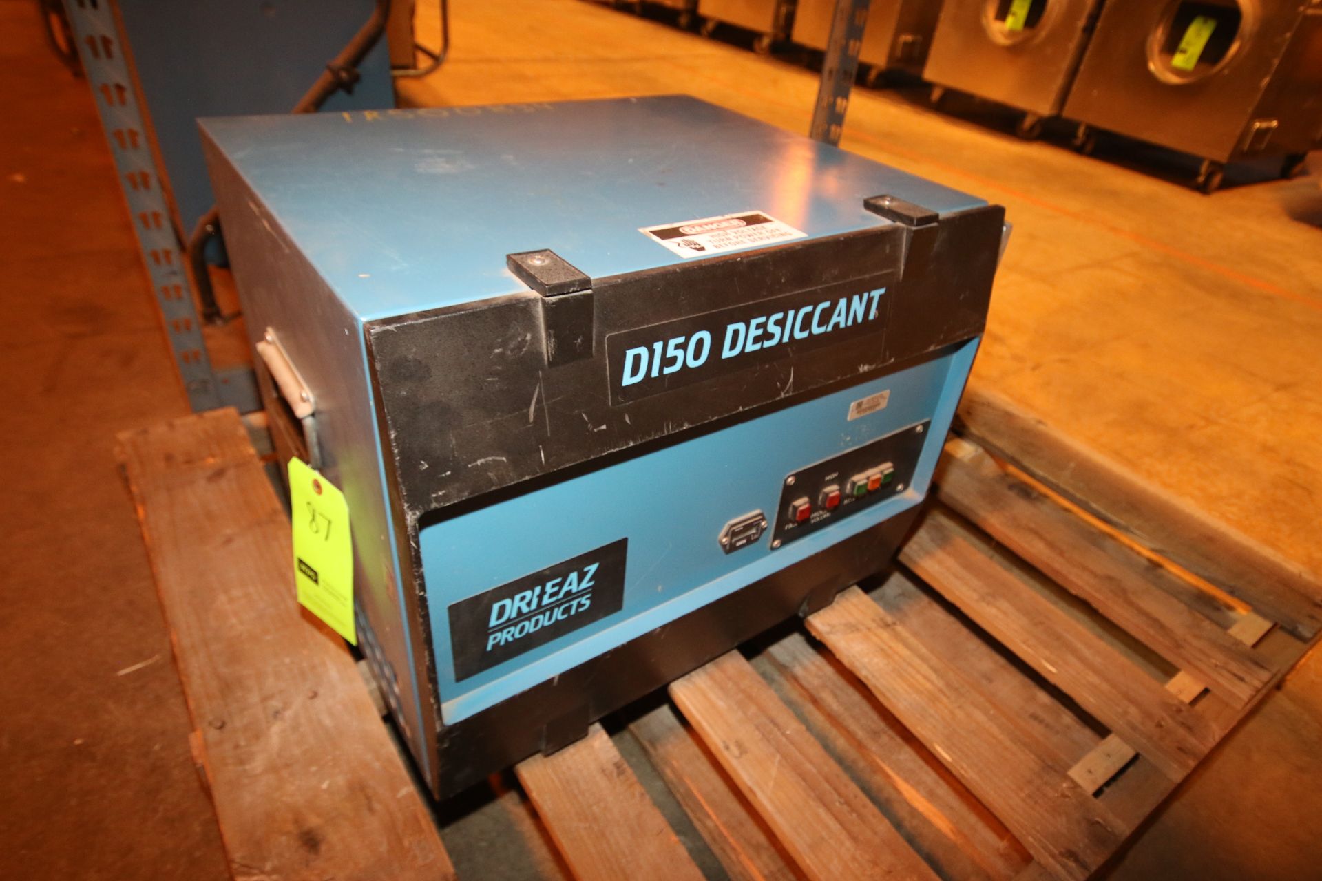 Drieaz Products D150 Desiccant Dehumidifier, Model HC-150RS, S/N 102/H.92, 120/120 V, Single Phase