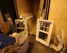 Assorted Home and Contractor Supplies, Includes (7) New Jeld Wen and Anderson Windows, (2) New Bi-