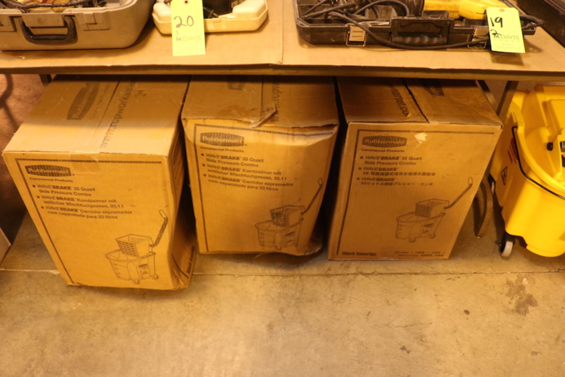 New Rubbermaid 35 Qt. Mop Buckets - Image 2 of 2