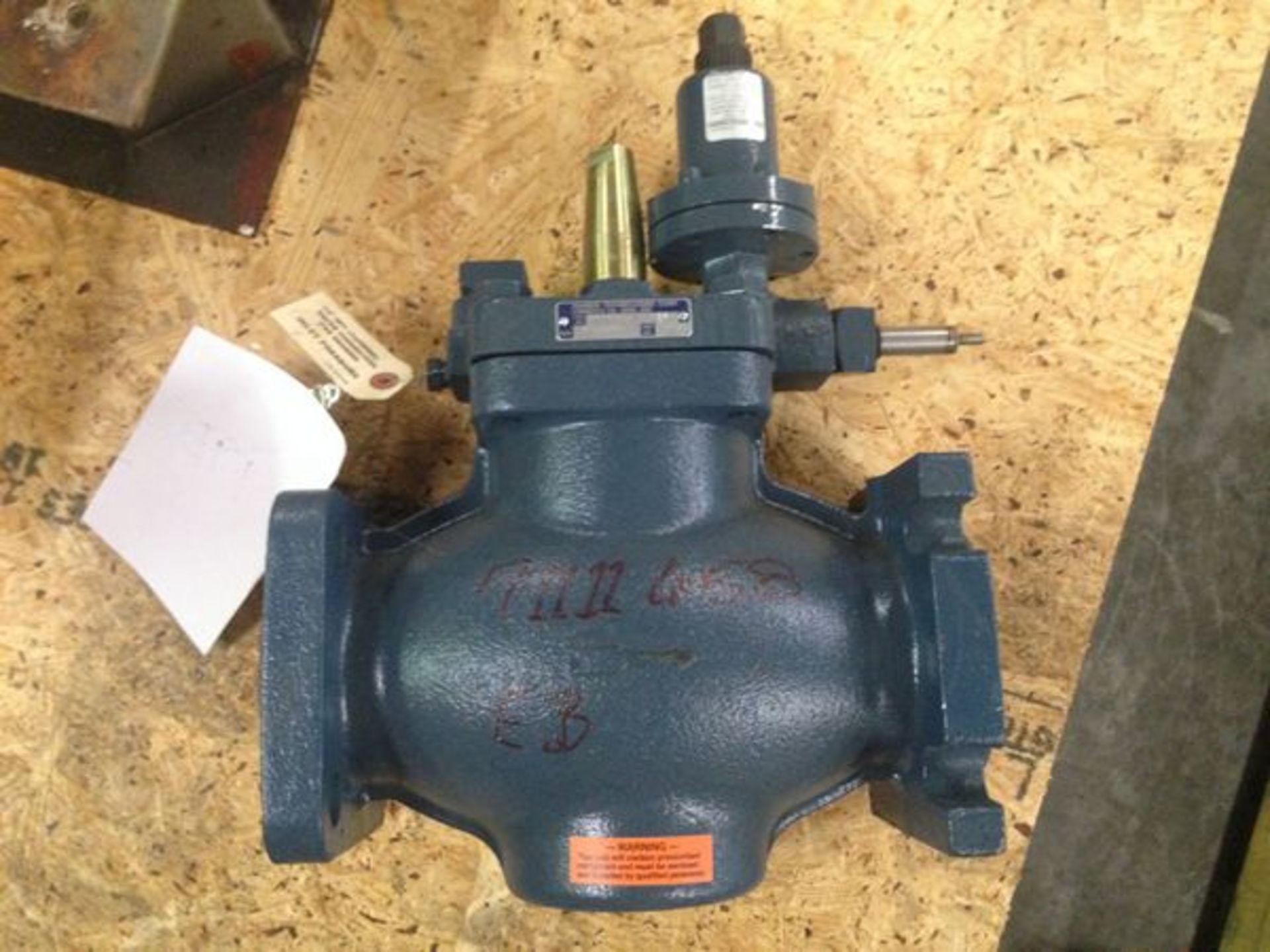 Hanson Technology Ammonia Valve, Model HA4APS-71, S/N 07GH, 3in/80mm  (Located in North Carolina # - Image 2 of 3