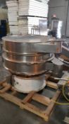 All S/S Sweco 48" Vibratory Sifter Model g48s Includes (2) NEW Screens (Located in Nevada)