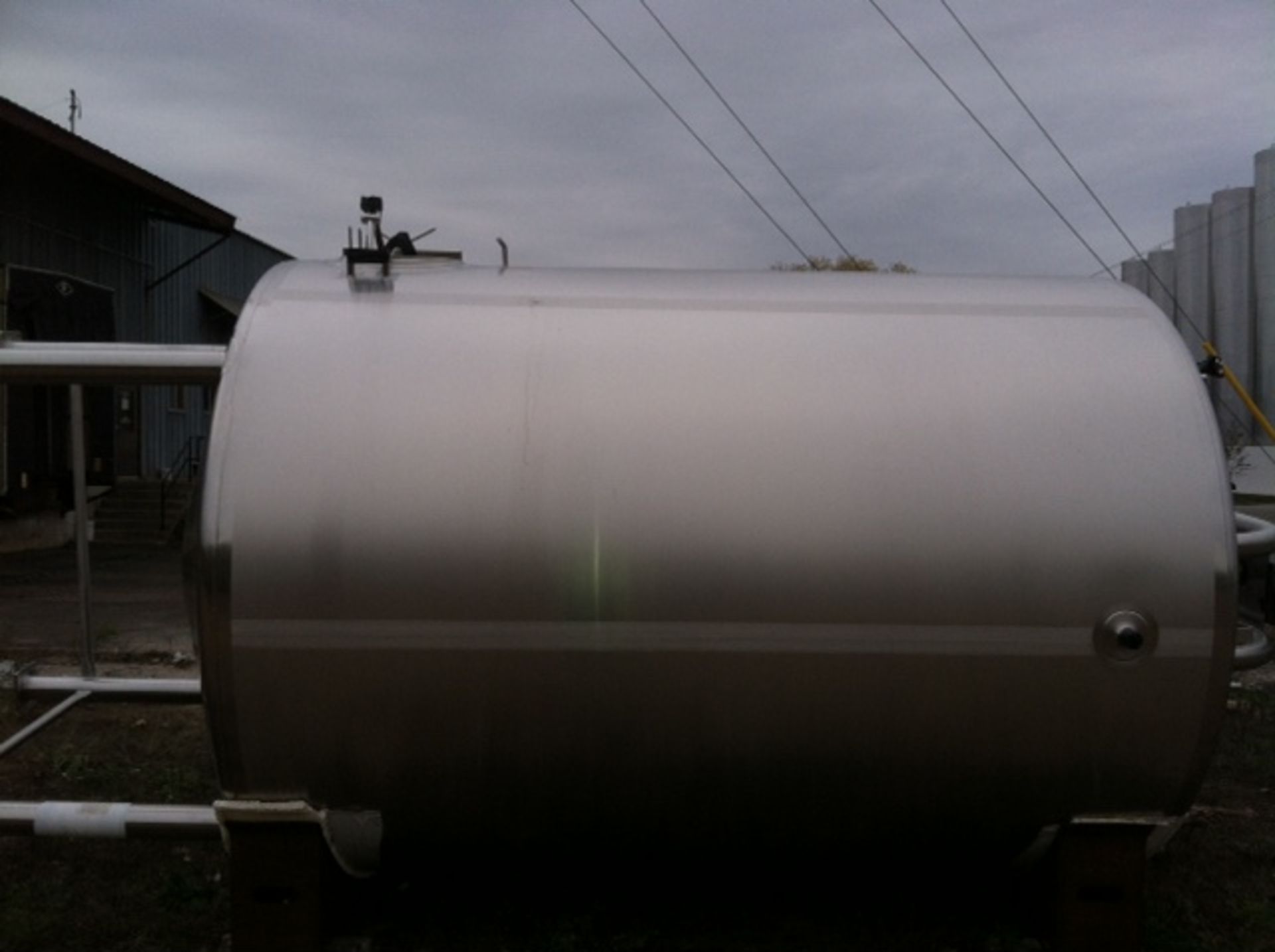 2011 Feldmeier Approx 1,200 Gallon Processor, S/N 1112630302B, Dome-Top / Sloped Bottom, Jacket MAWP