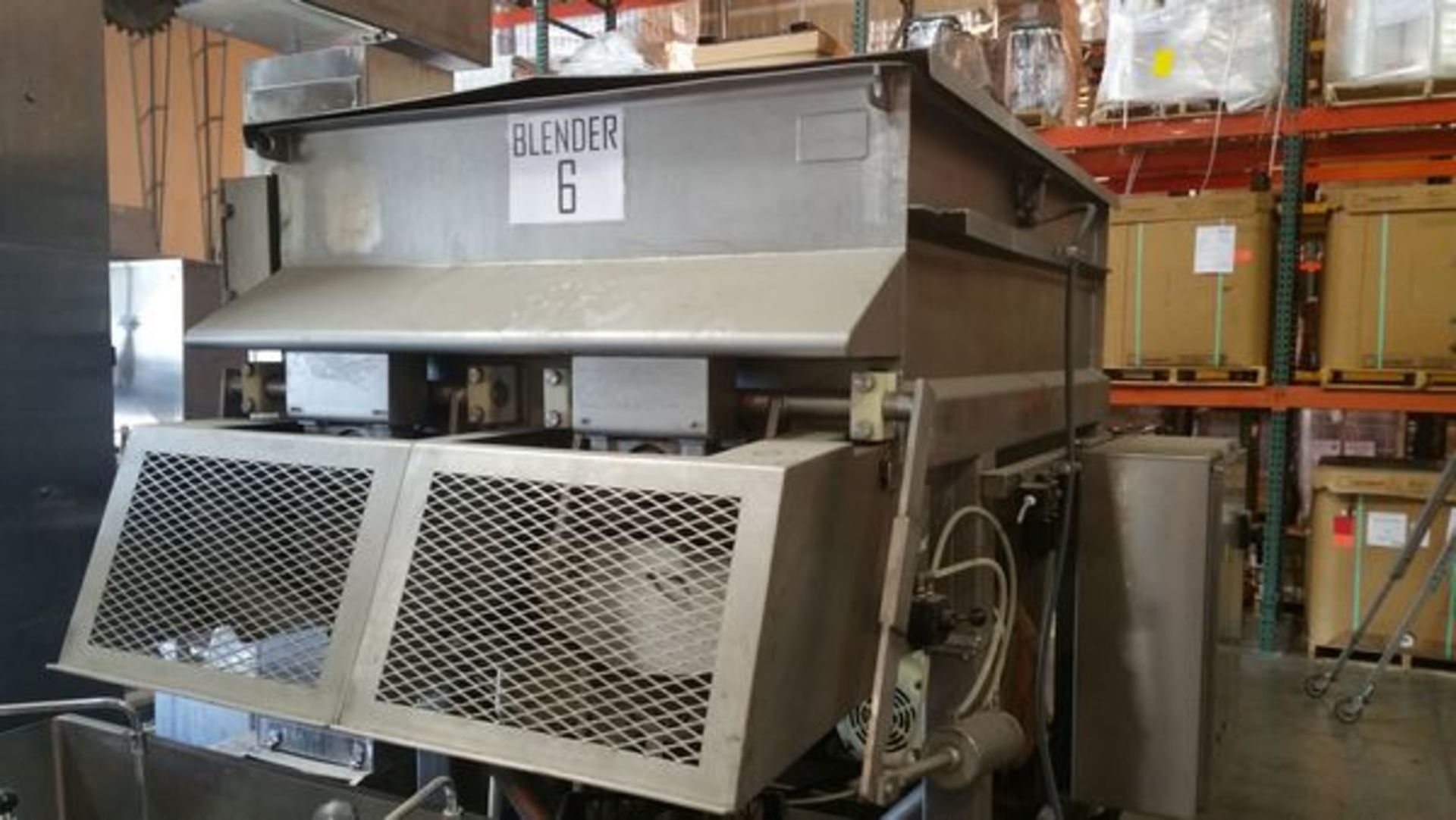 Rietz Model RS28K52066 25HP Twin Shaft Blender Approximately 50 cu/ft 8'x5'x5' Includes all S/S - Image 3 of 4