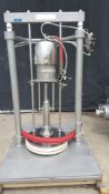 Graco All S/S Air Operated Drum Unlaoding Pump, Model Buldog, S/N 949444, Air Operated, 10:1 Ratio,