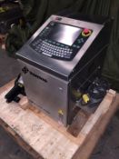 Domino Laser Coder, Model 121U1102 0000, S/N C2479, Digital Laser Coder, Skidded (Located in South