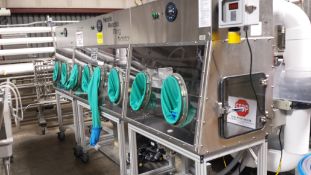 Containment Technologies Group Portable Aseptic Isolator / Containment Glove Box, Model Enguard,