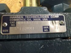 Hanson Technology Ammonia Valve, Model HA4APS-71, S/N 07GH, 3in/80mm  (Located in North Carolina #