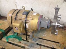 Fristam Centrifugal Pump,S/N FPX742961802,15HP, 3in IN 2in OUT(Located in North Carolina #115)