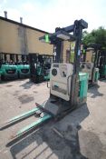 Mitsubishi Electric Order Picker, M/N EOP, S/N 1EOP241302, 3,739 Hours, with 36 Volt Battery, with