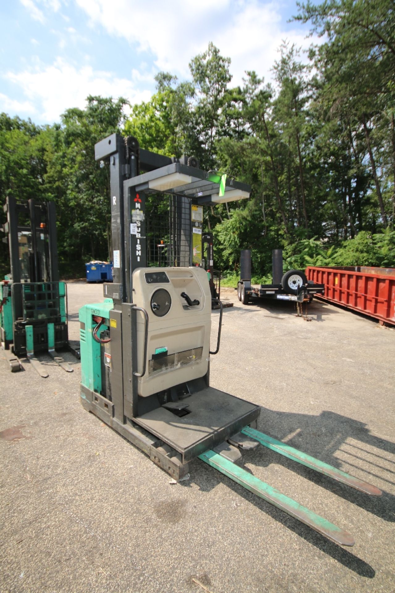 Mitsubishi Electric Order Picker, M/N EOP, S/N 1EOP241297, 6,407 Hours, with 36 Volt Battery, with - Image 2 of 5