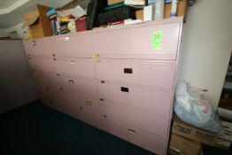 5-Drawer Lateral File Cabinets (NOTE: Contents Not Included)