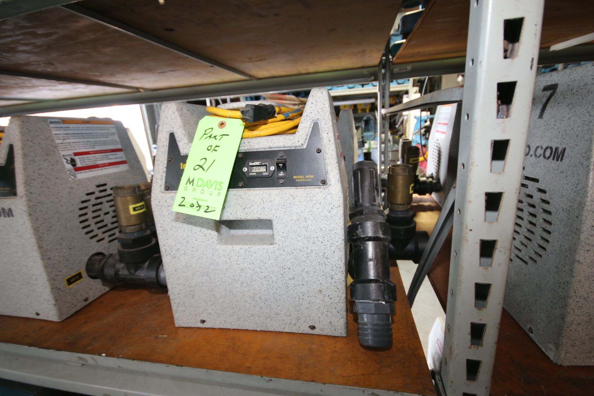 2007 Injectidry Systems Inc. Trapped Moisture Ventilating Systems, Model HP60, Type RT, S/N 6080 and - Image 2 of 2