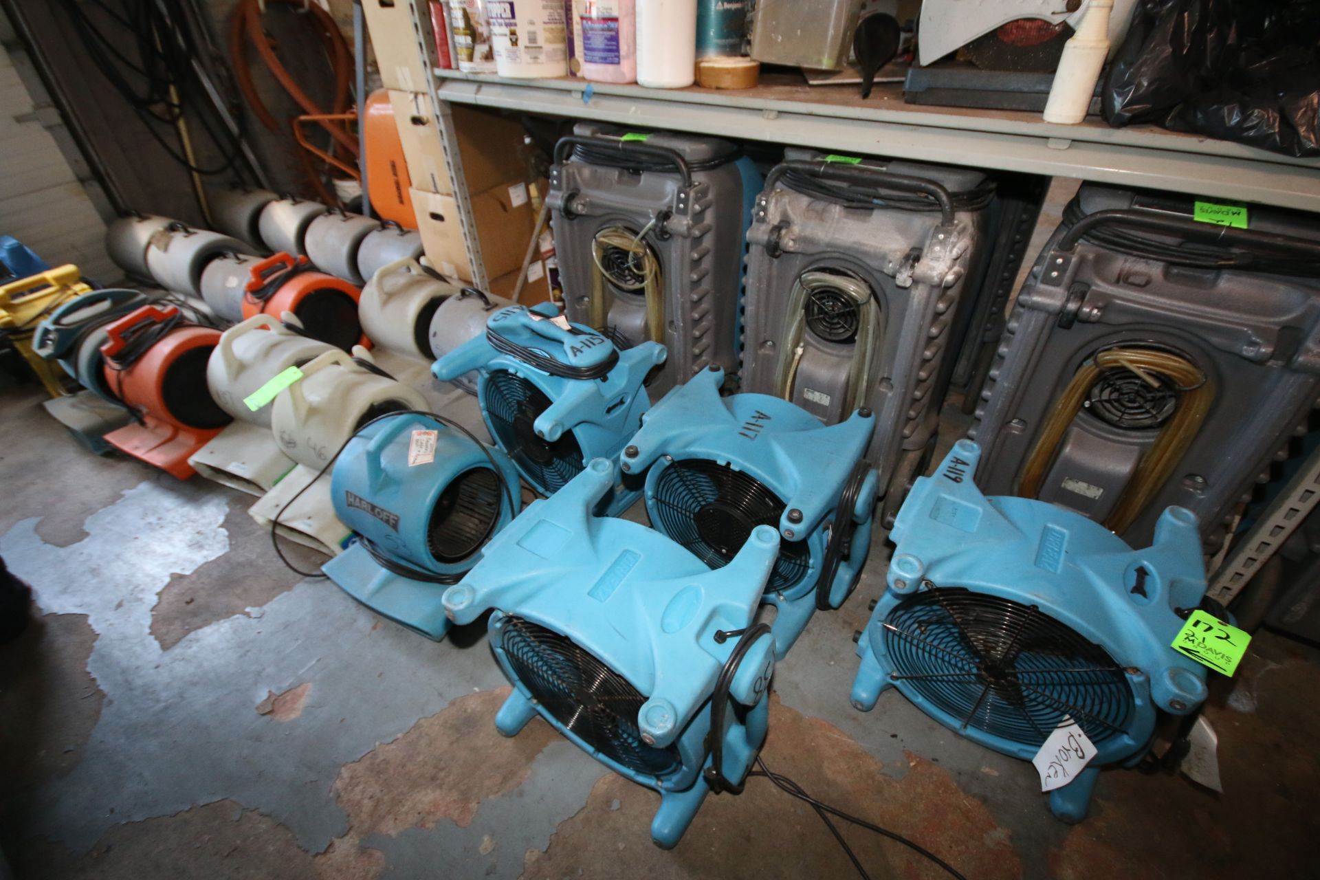 (21) Pcs. - Assorted Dri-Eaz, Harloff, Castex & Other TurboDryer Air Movers, Dri-Eaz Ace Vertical - Image 2 of 2